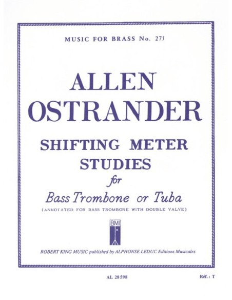 OSTRANDER A.-Schaltmeter-Studien für Tuba