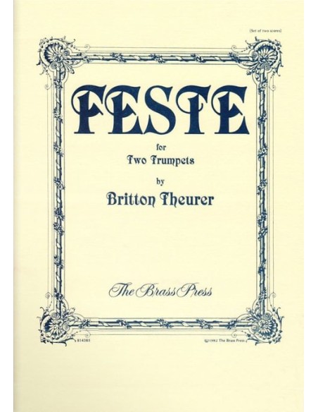 THEURER B.-Feste per 2 Trombe