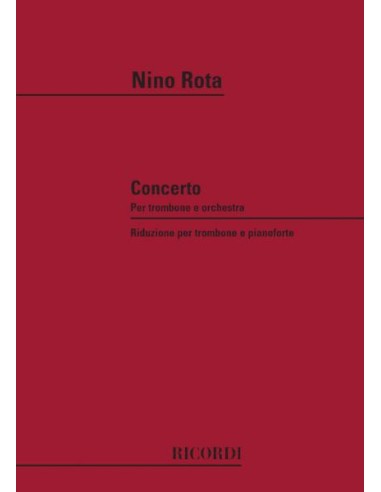ROTA N.-Concerto per trombone e pianoforte