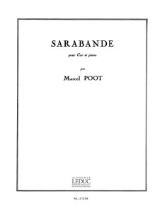 POOT M.-Sarabande for Horn and Piano