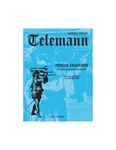 TELEMANN G.P.-Fantasias (12) para Trombon (Raph)