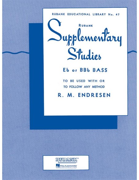 ENDRESEN R.M.-Ergänzungsstudien für Tuba Es- oder BBb-Bässe