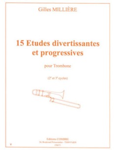 MILLIERE G.-Studies (15) Fun et progressif pour trombone