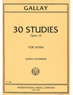 GALLAY J.F.-Studi (30) Op.13 per corno (Chambers)