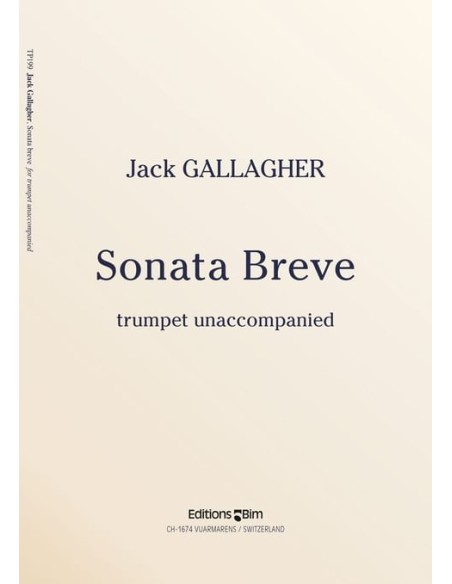 GALLAGHER J.-Sonata breve per tromba