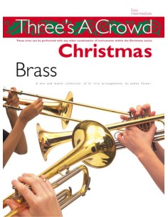 THREE ´S A CROWD-Christmas Brass (Power)