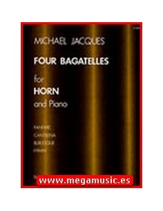 JACQUES M.-Bagatelles (4) per corno e pianoforte