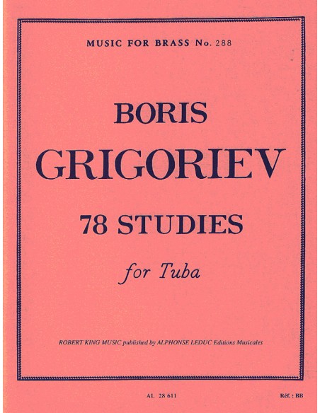 GRIGORIEV B.-Studi (78) per tuba