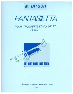 BITSCH M.-Fantasiatta per Tromba e Pianoforte