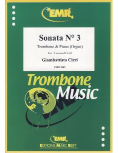CIRRI G.-Sonate Nr. 3 für Posaune und Klavier (Orgel) (Cecil)