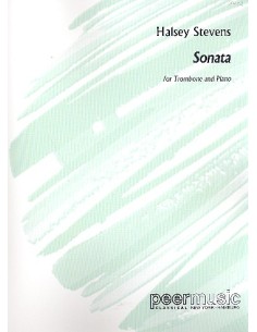 STEVENS H.-Sonata for Trombone and Piano