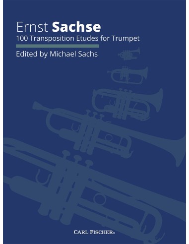 SACHSE E.-100 Transponierte Etüden für Trompete