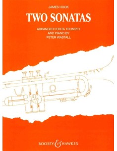 HOOK J.-Sonate (2) per tromba e pianoforte (Wastall)