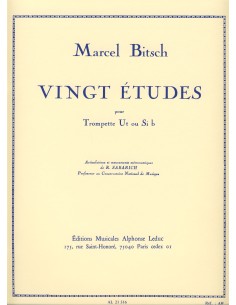 BITSCH M.-Studies (20) for Trumpet (Sabarich)