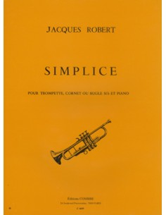ROBERT J.-Simplice para Trompeta y Piano