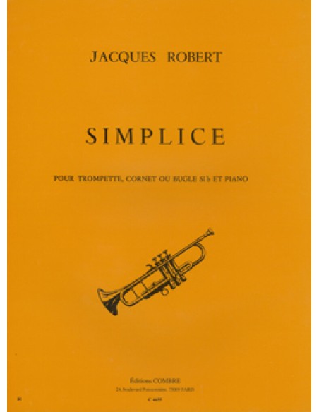ROBERT J.-Simplice per tromba e pianoforte