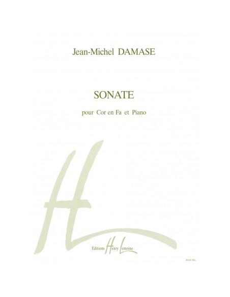 DAMASE E.-Sonata per corno e pianoforte