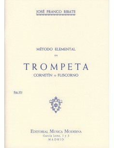 FRANCO RIBATE J.-Méthode élémentaire pour trompette, cornet ou bugle