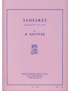 REUTTER H.-Fanfare per tromba e pianoforte