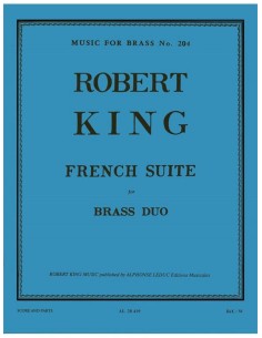 KING R.-Suite française pour trompette et tuba