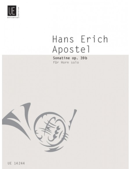 APOSTEL H.E.-Sonatina Op.39b per corno