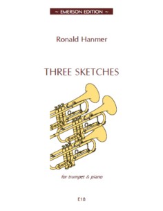 HANMER R.-Sketches (3) per tromba e pianoforte