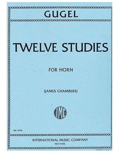 GUGEL H.-Studies (12) for Horn (Chambers)