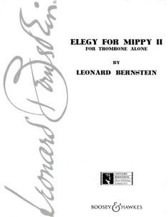 BERNSTEIN L.-Elegia per Mippy II per trombone