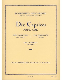 CECCAROSSI D.-Caprichos (10) für Horn