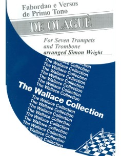 GARCÍA DE OLAGUE M.-Fabordao e Versos de Primo Tono for 7 Trumpets and Trombone (Wright)