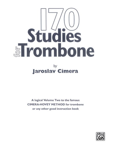 CIMERA J.-Studi originali (170) per trombone