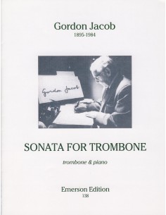 JACOB G.-Sonata per trombone e pianoforte