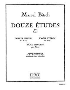 BITSCH M.-Etudes (12) pour cor