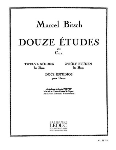 BITSCH M.-Studies (12) for Horn