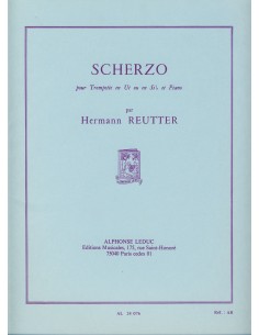 REUTTER H.-Scherzo per Tromba e Pianoforte