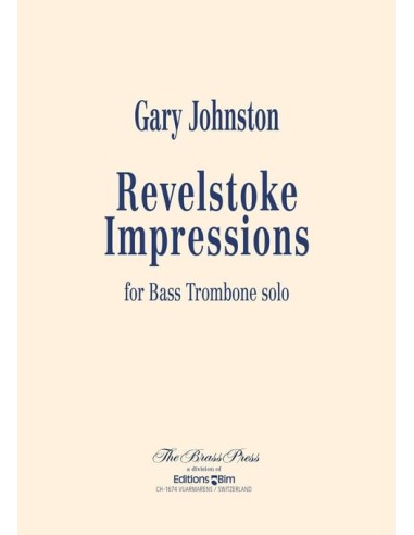 JOHNSTON G.-Revelstoke Impressioni per trombone basso