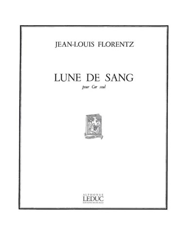 FLORENTZ J.L.-Lune de Sang per corno