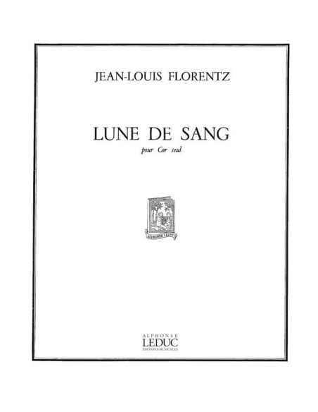 FLORENTZ J.L.-Lune de Sang per corno