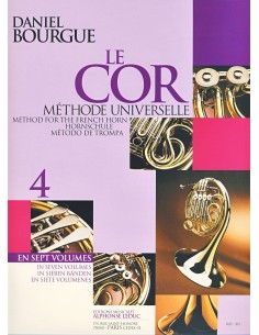 BOURGUE D.-Le Cor (Méthode Universelle) Vol.4 pour Cor