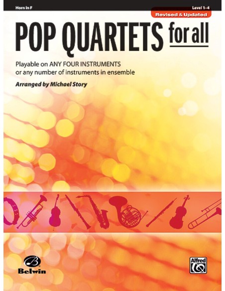 HISTOIRE M.-Pop Quartets For All (Révisé et mis à jour) pour 4 cors
