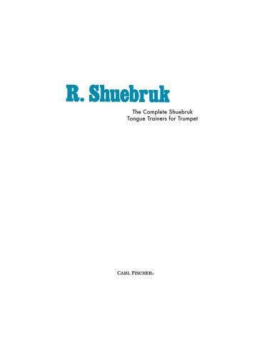SHUEBRUK R.-Trainer Completi per Tromba