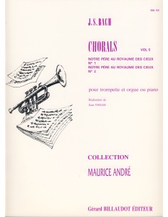 BACH J.S.-Chorales Vol.5 for Trumpet and Piano (Organ) (Thilde)