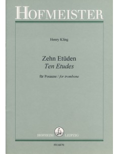 KLING H.-Studies (10) per trombone (Fatch)