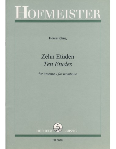 KLING H.-Studies (10) per trombone (Fatch)