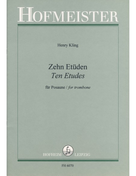 KLING H.-Studies (10) per trombone (Fatch)