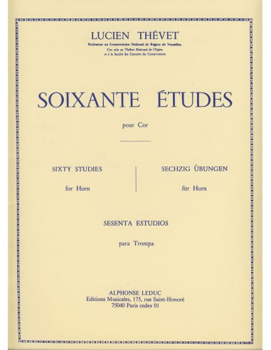 THEVET L.-Studi (60) per corno