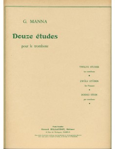 MANNA G.-Studi (12) per Trombone Tenore