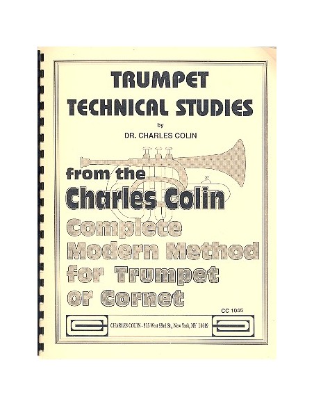COLIN C.-Studi tecnici per tromba
