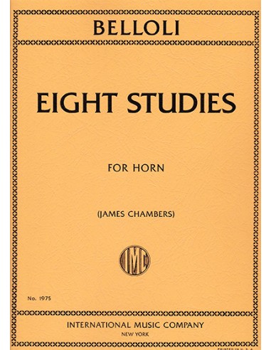 BELLOLI A.-Studi (8) per corno (camere)