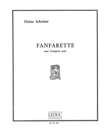 SCHROTER H.-Fanfarette per Tromba